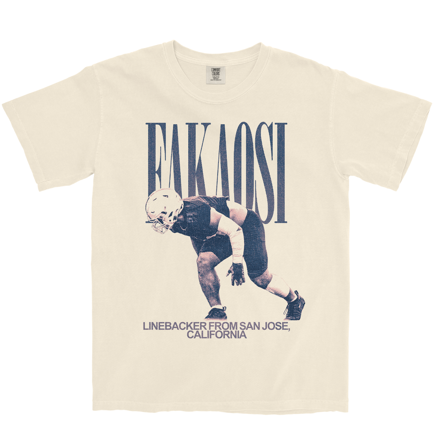 EPOKI FAKAOSI VINTAGE IVORY TEE