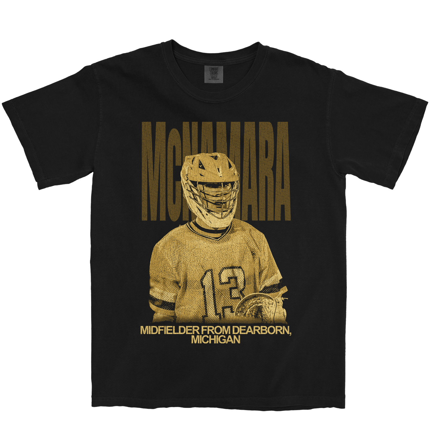 BRAEDEN MCNAMARA VINTAGE BLACK TEE