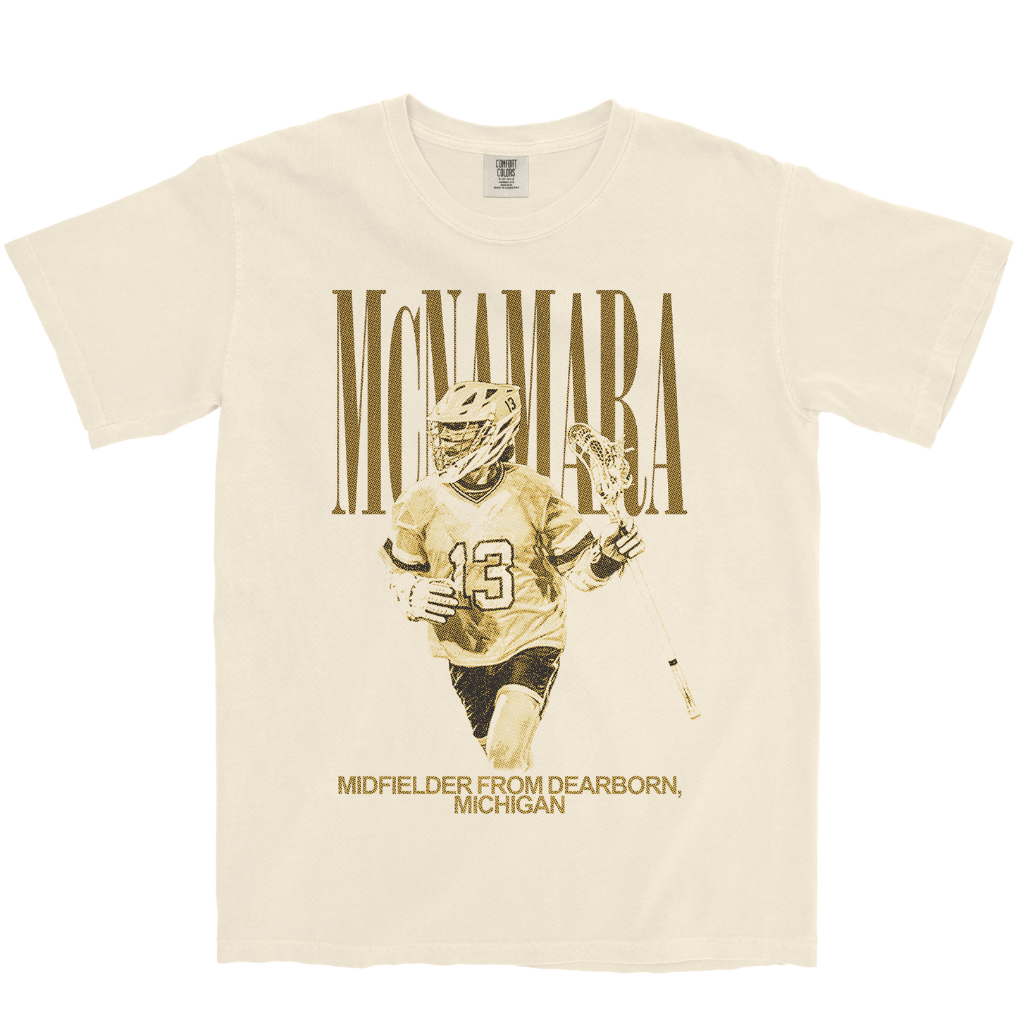 BRAEDEN MCNAMARA VINTAGE IVORY TEE