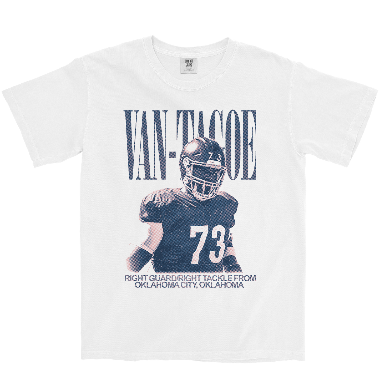 JOEL VAN-TAGOE VINTAGE WHITE TEE