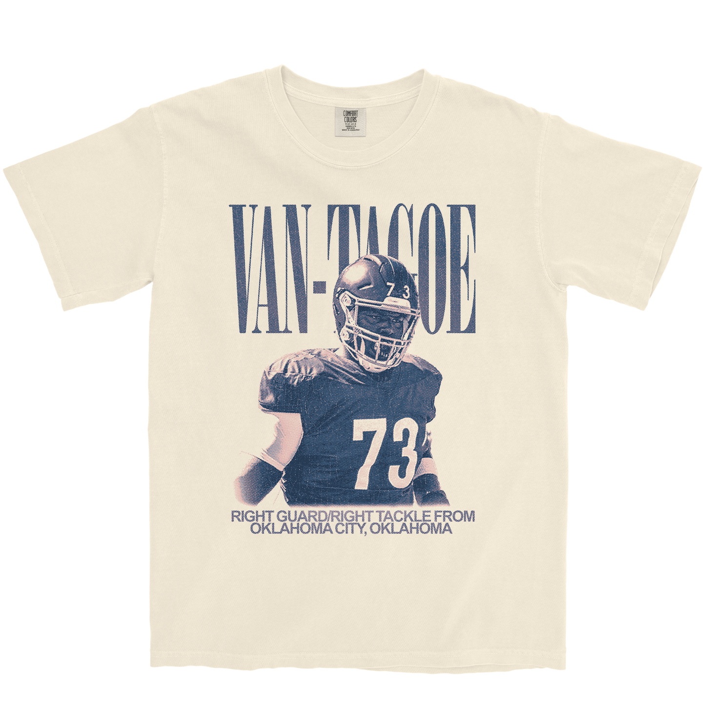 JOEL VAN-TAGOE VINTAGE IVORY TEE