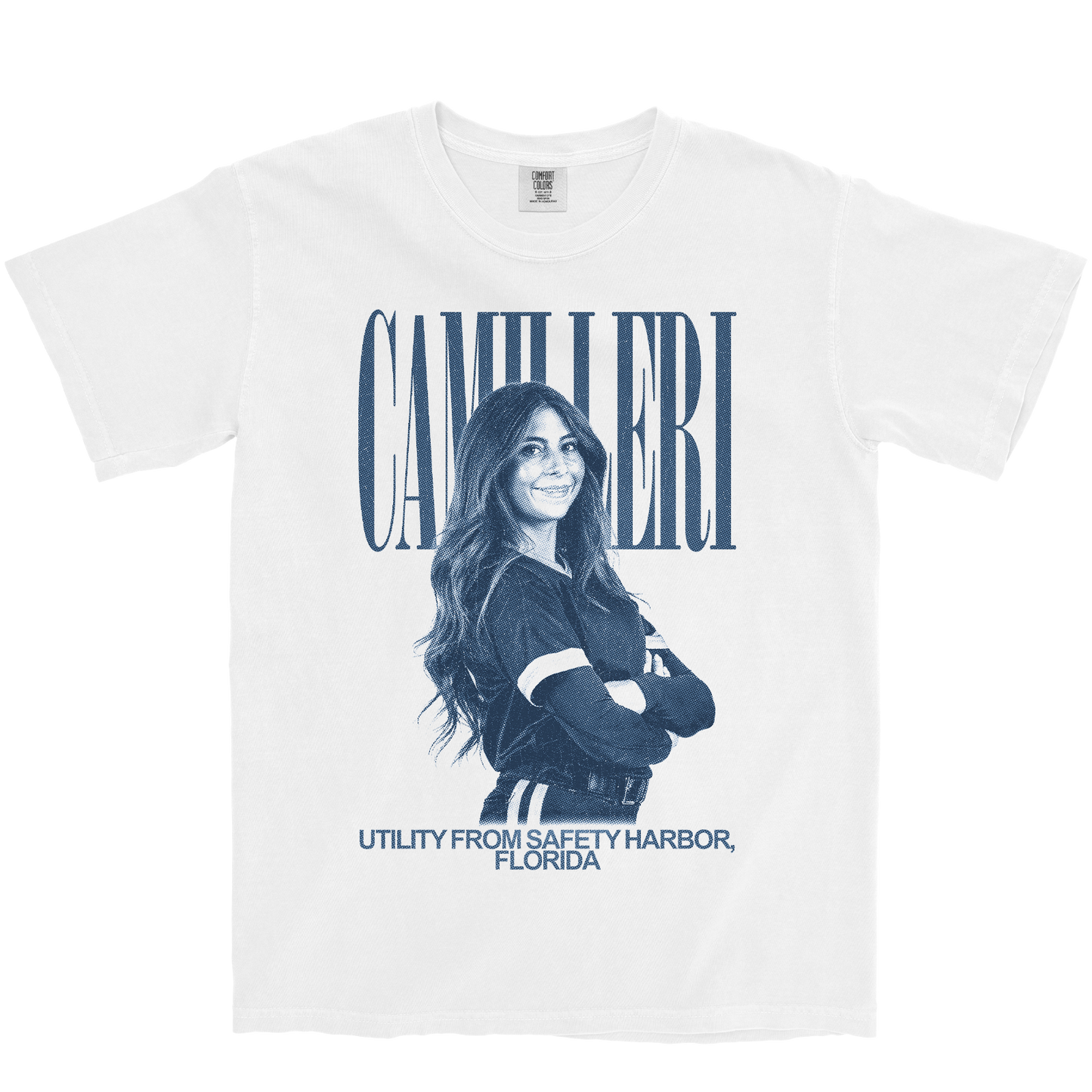 ALEXIS CAMILLERI VINTAGE WHITE TEE