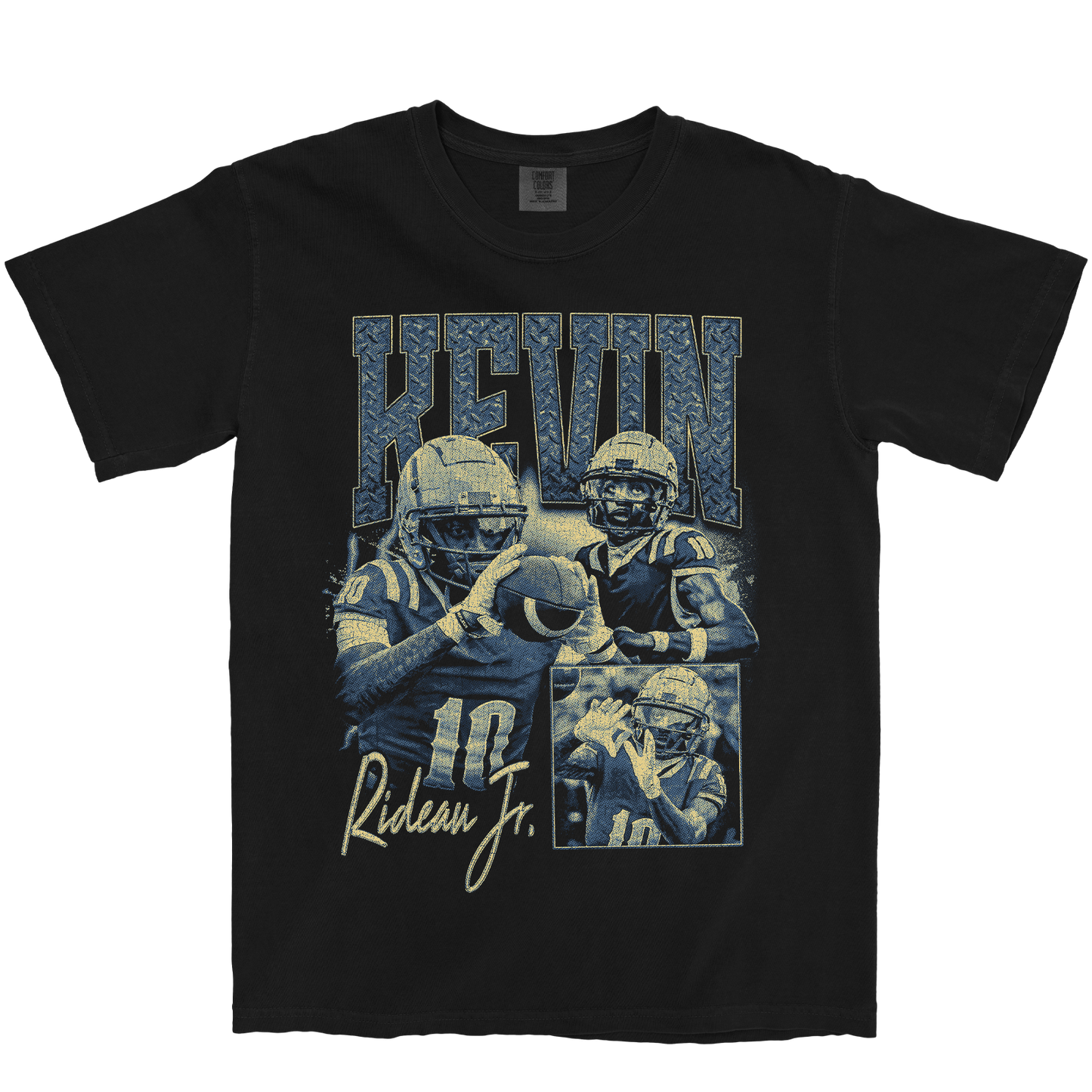 KEVIN RIDEAU JR. GRAPHIC BLACK TEE