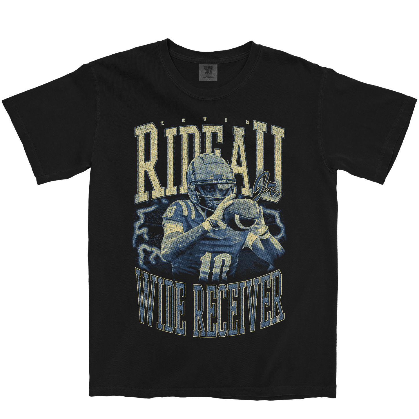 KEVIN RIDEAU JR. VINTAGE BLACK TEE