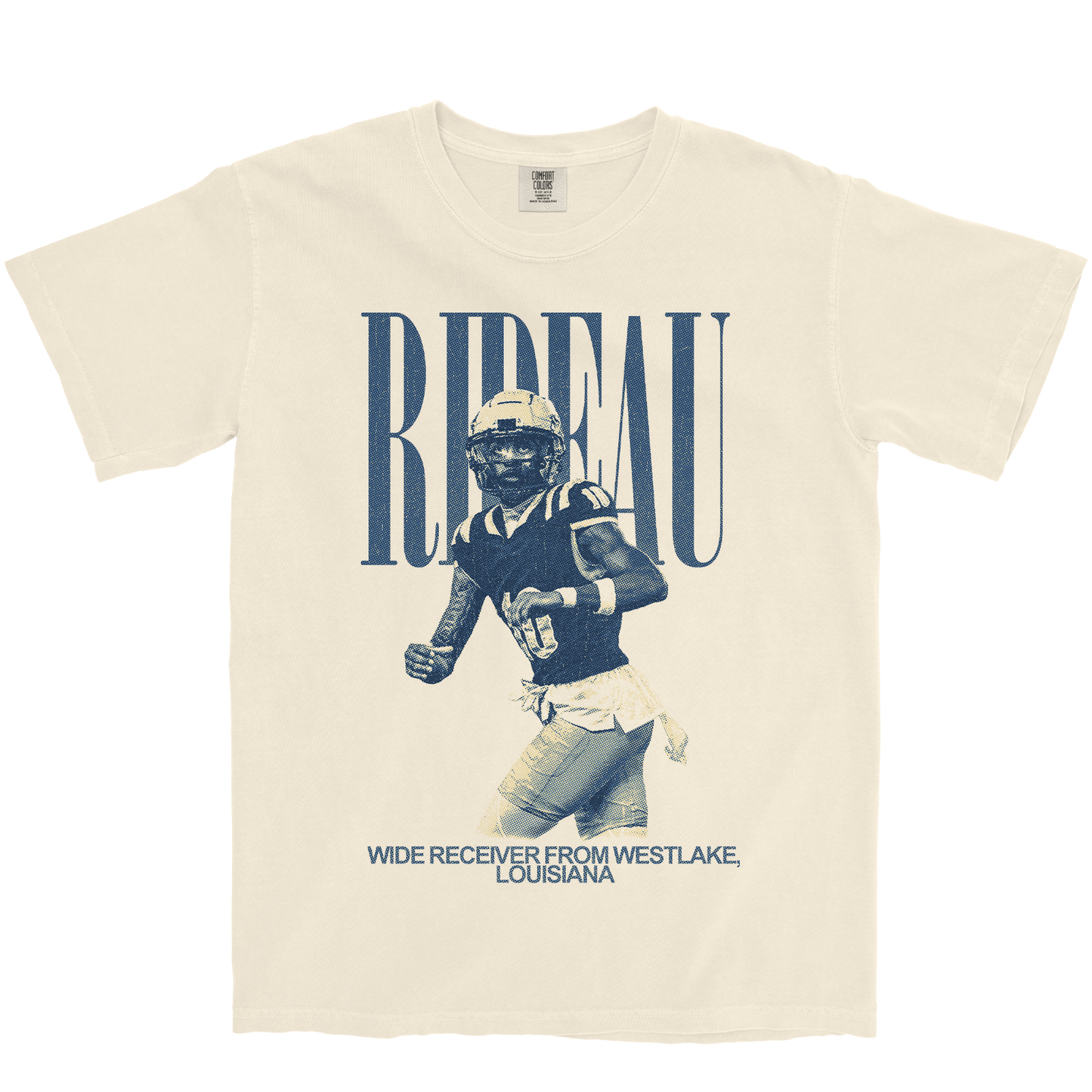 KEVIN RIDEAU JR. VINTAGE IVORY TEE