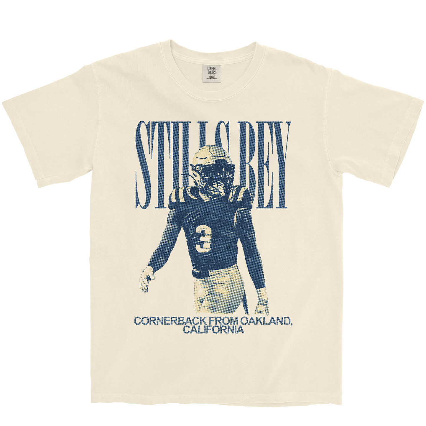 SAFIR STILLS BEY VINTAGE IVORY TEE