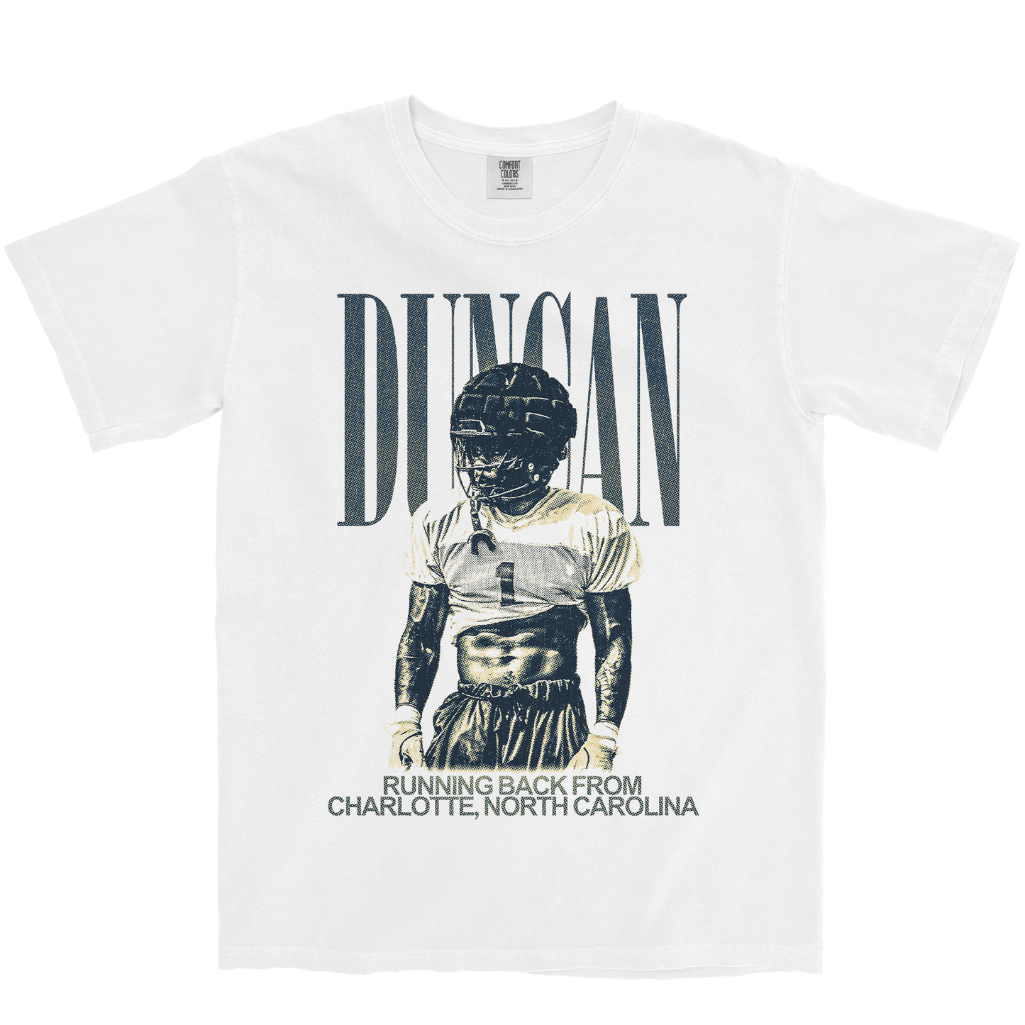 FABIAN DUNCAN VINTAGE WHITE TEE