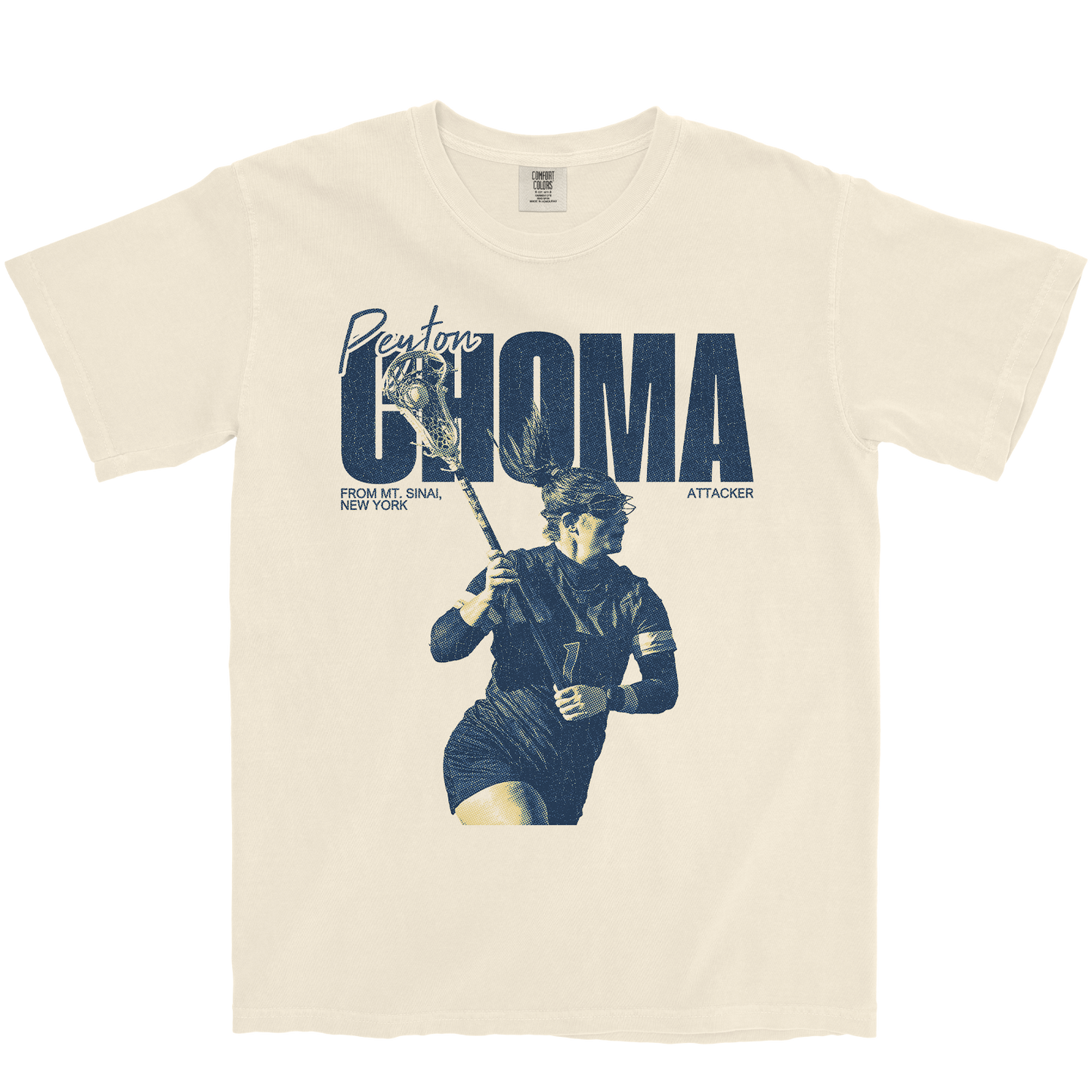 PEYTON CHOMA VINTAGE IVORY TEE