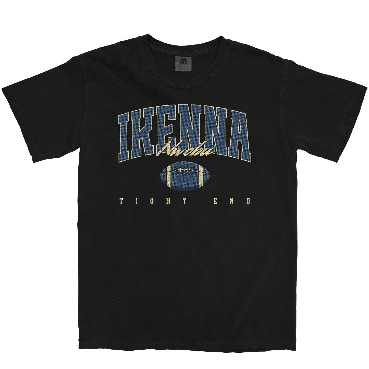 IKENNA NWOBU RETRO BLACK TEE