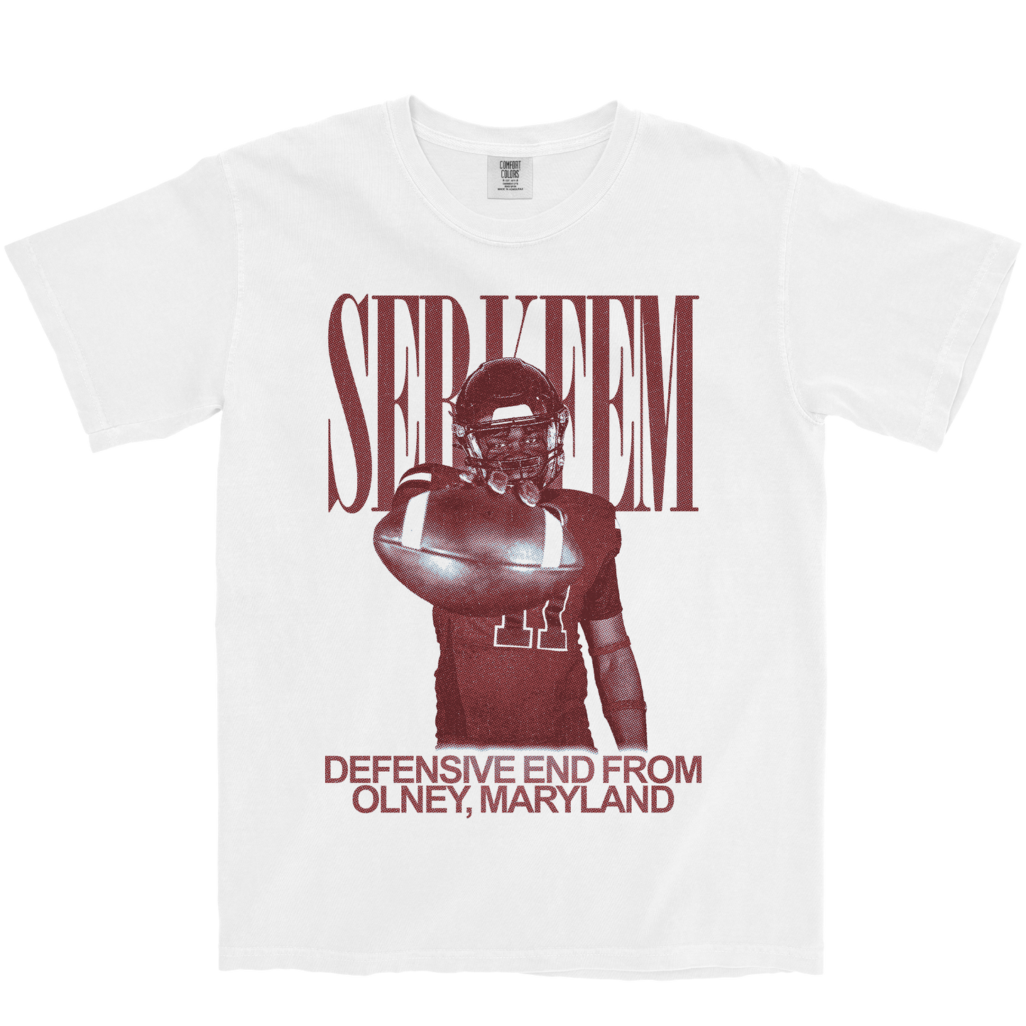 JEFFERSON SERKFEM VINTAGE WHITE TEE