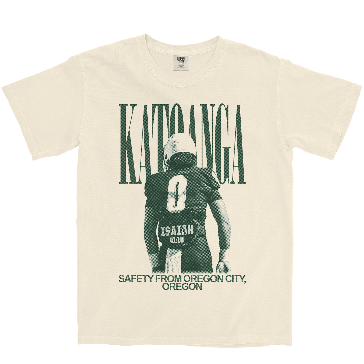 CHAZ KATOANGA VINTAGE IVORY TEE