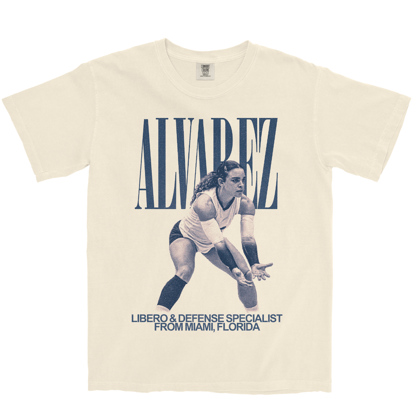 AMARIS ALVAREZ VINTAGE IVORY TEE
