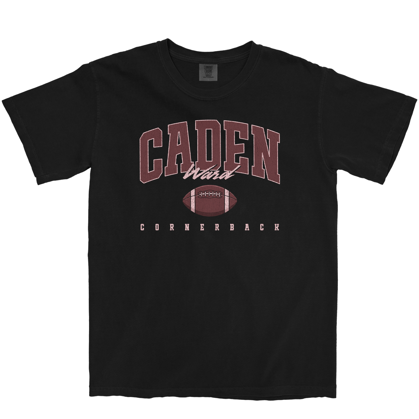 CADEN WARD RETRO BLACK TEE