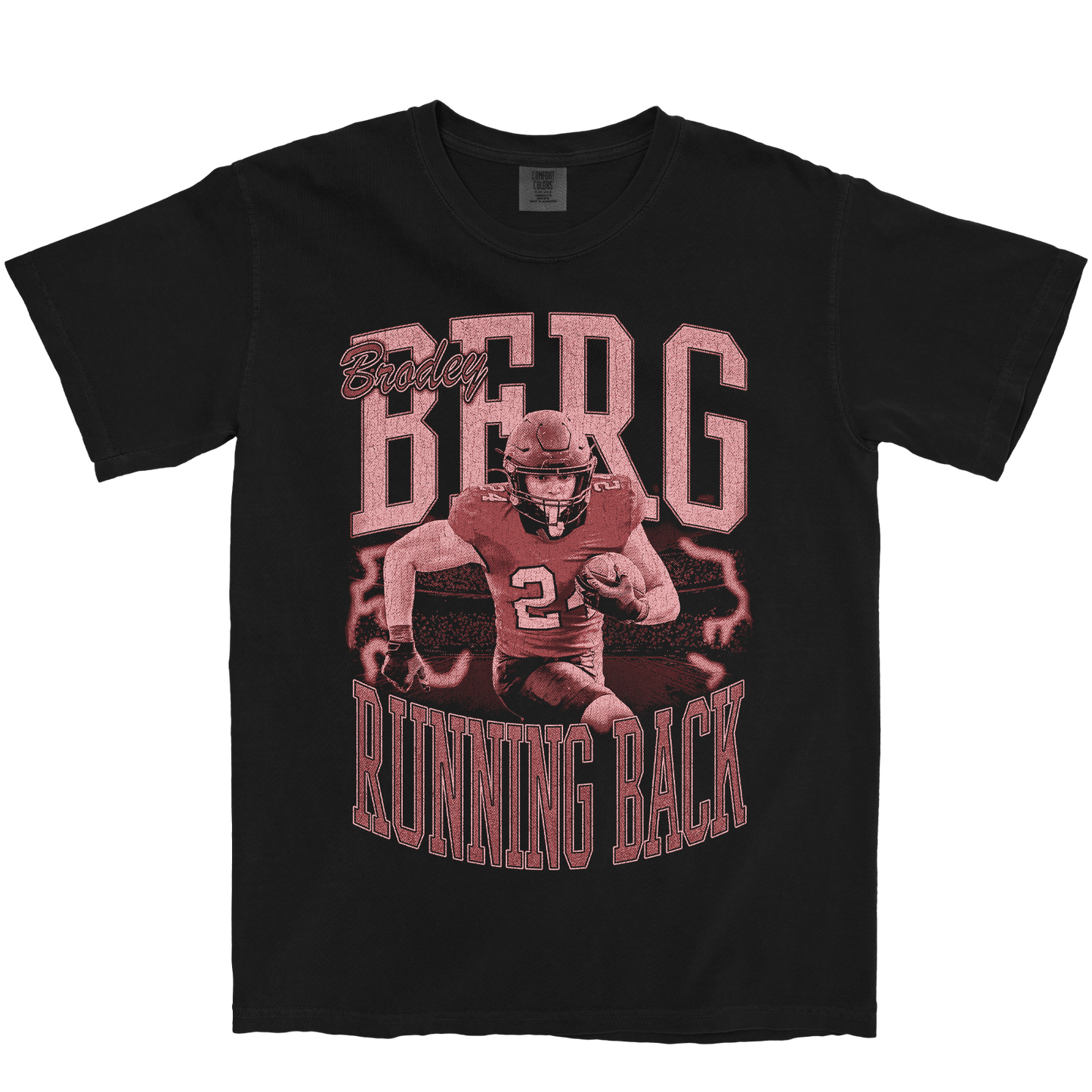 BRODEY BERG VINTAGE BLACK TEE
