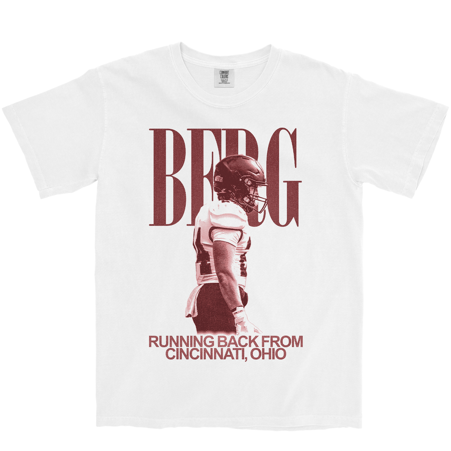 BRODEY BERG VINTAGE WHITE TEE
