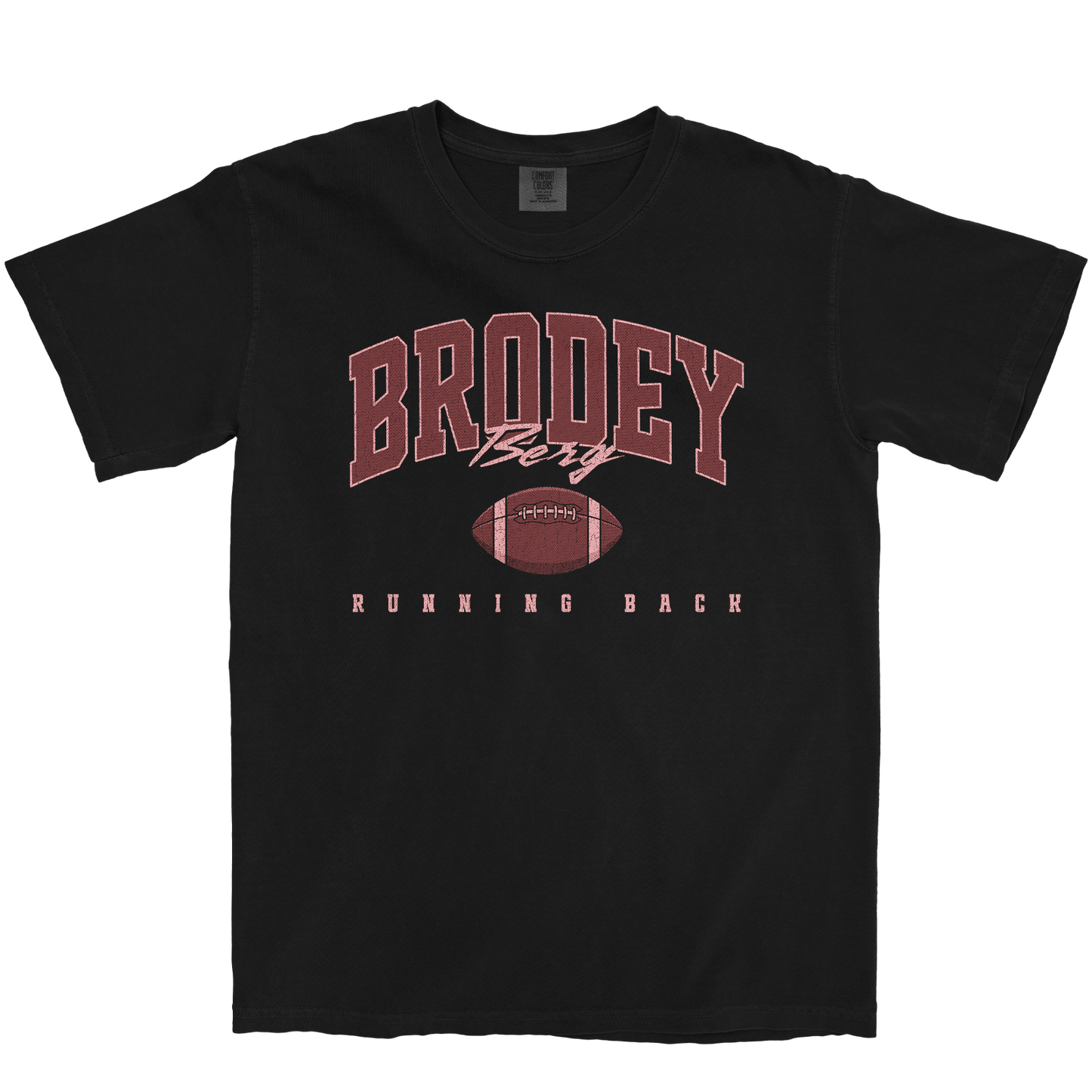 BRODEY BERG RETRO BLACK TEE