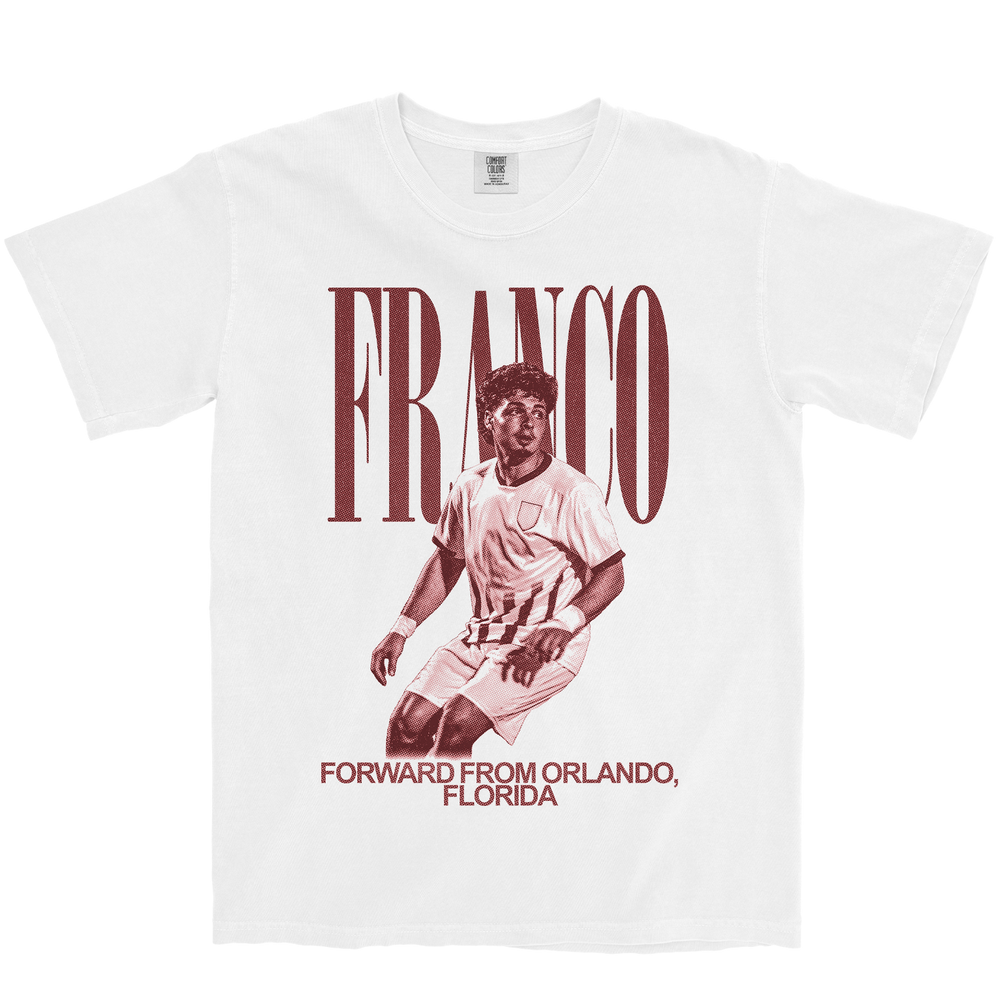 GIANLUCA FRANCO VINTAGE WHITE TEE