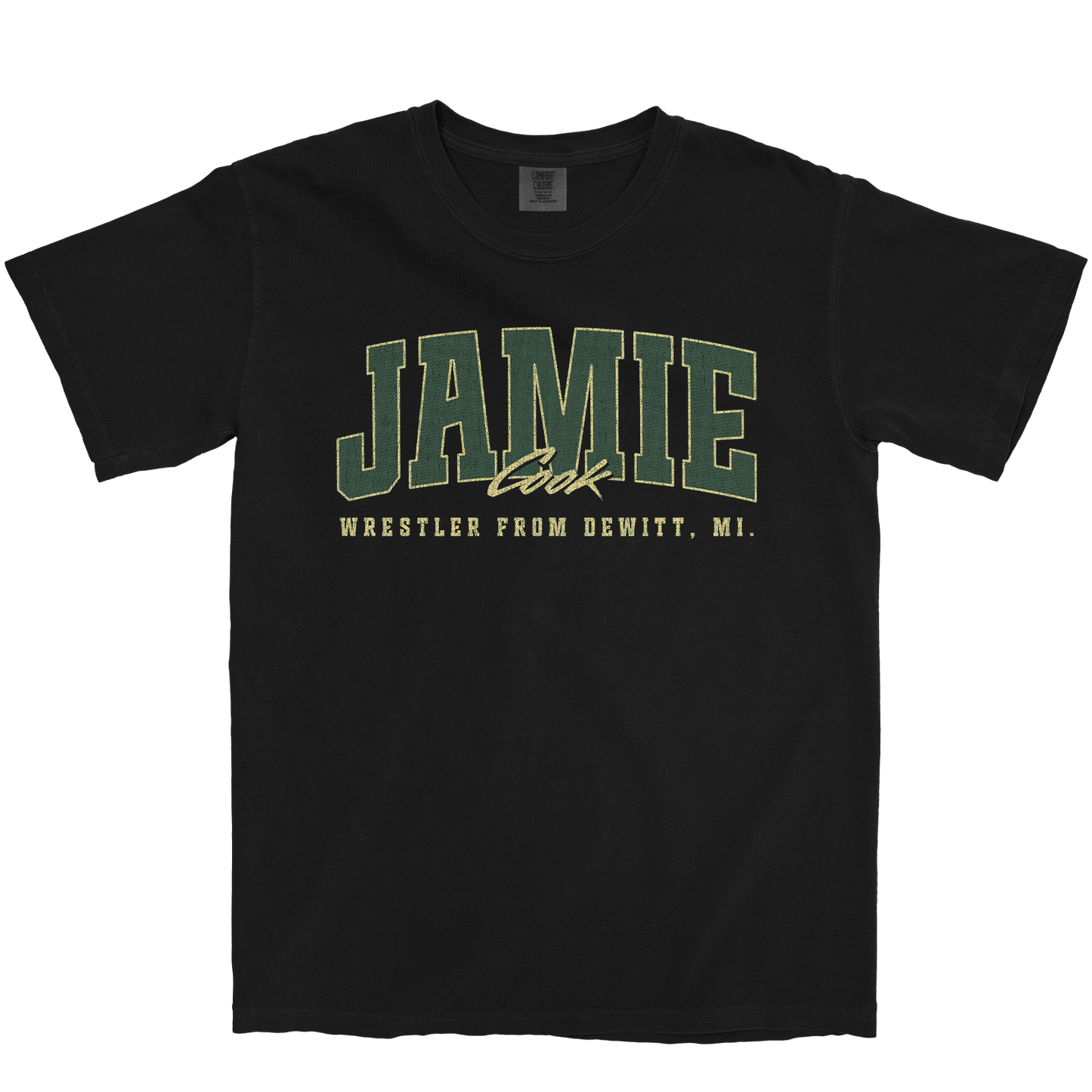 JAMIE COOK RETRO BLACK TEE