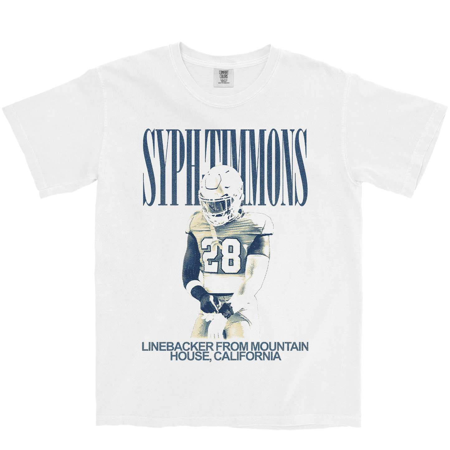 ORLANDO SYPH-TIMMONS VINTAGE WHITE TEE