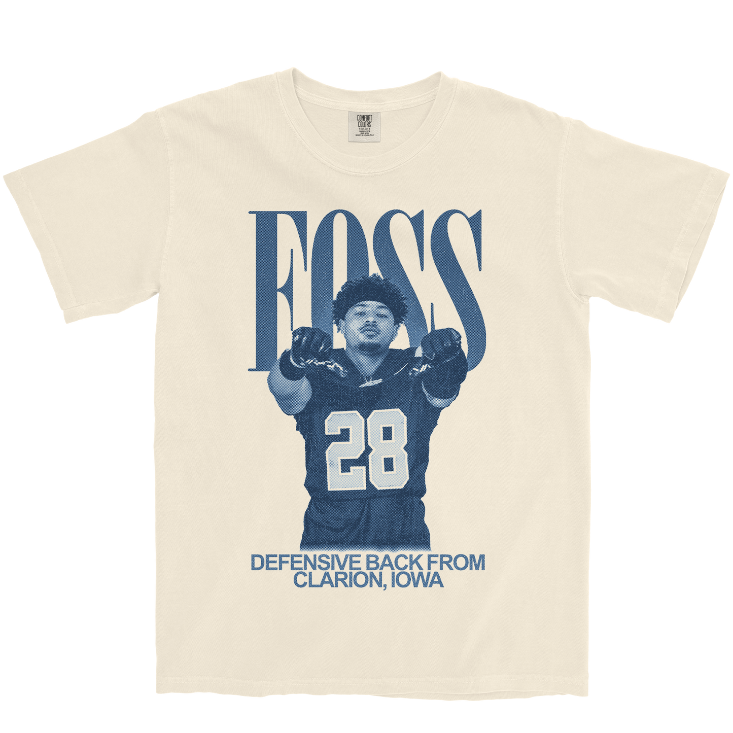NEVAN FOSS VINTAGE IVORY TEE