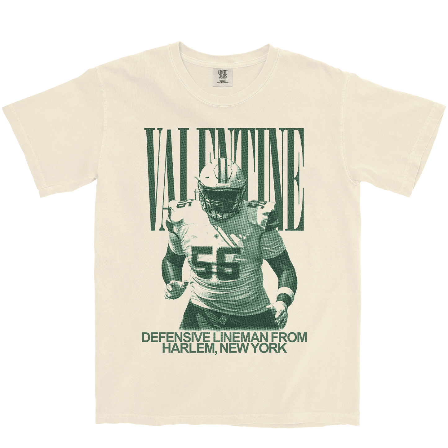 KAHMARI VALENTINE VINTAGE IVORY TEE