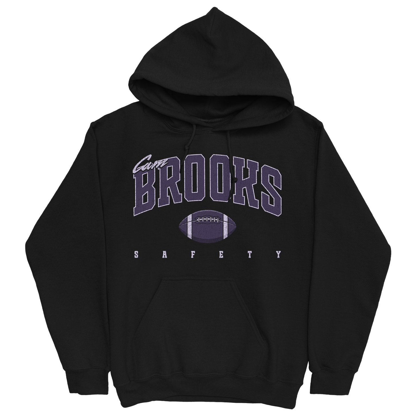 CAM BROOKS RETRO BLACK HOODIE