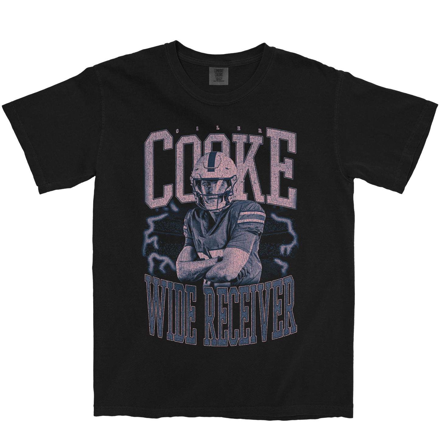 SILER COOKE VINTAGE BLACK TEE