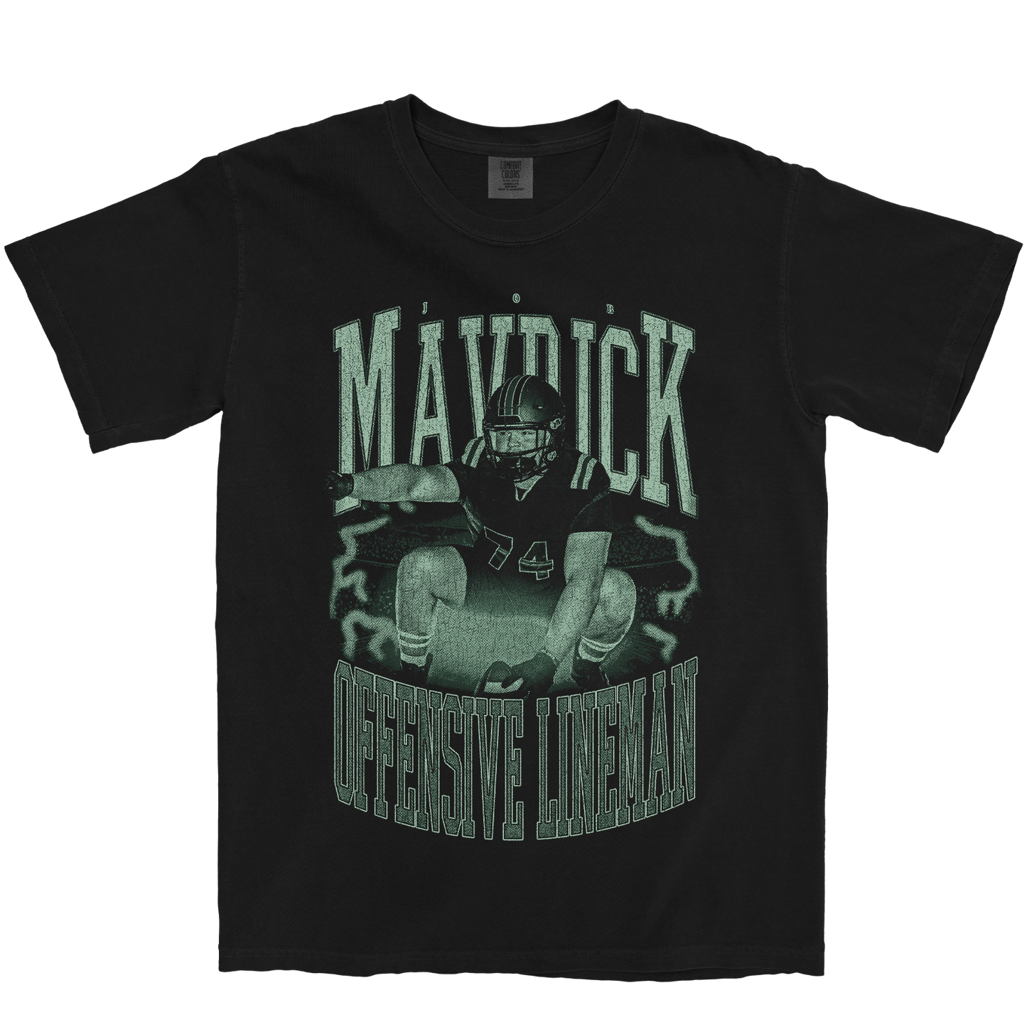 JOB MAVRICK VINTAGE BLACK TEE