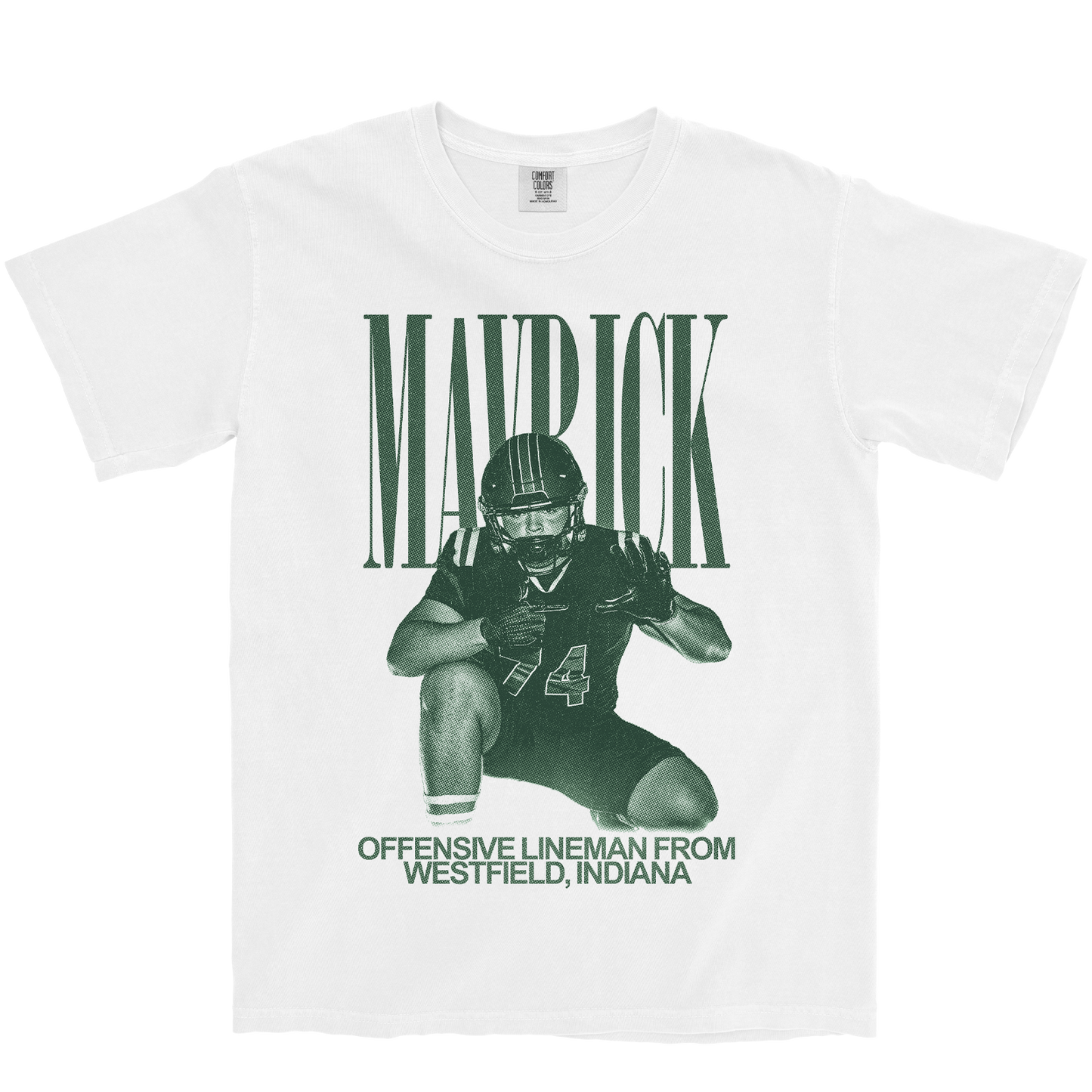 JOB MAVRICK VINTAGE WHITE TEE