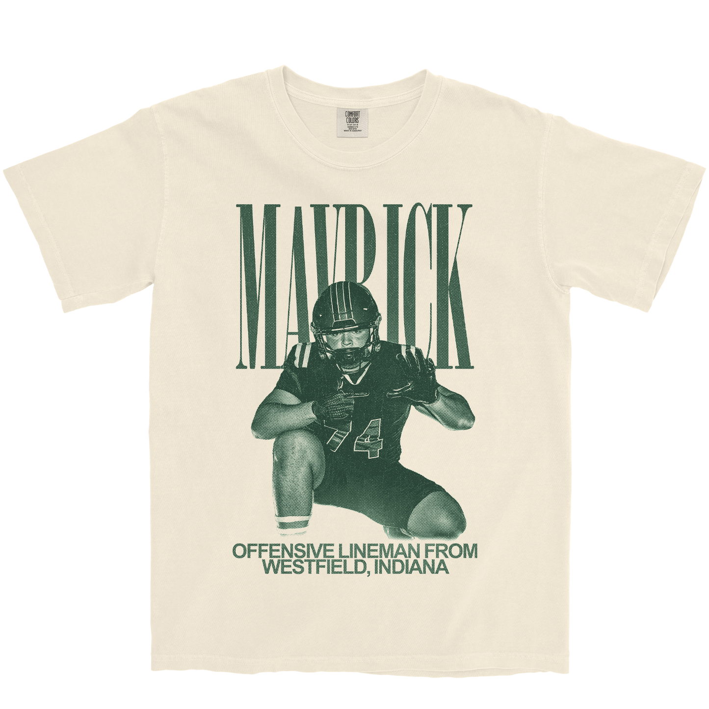 JOB MAVRICK VINTAGE IVORY TEE