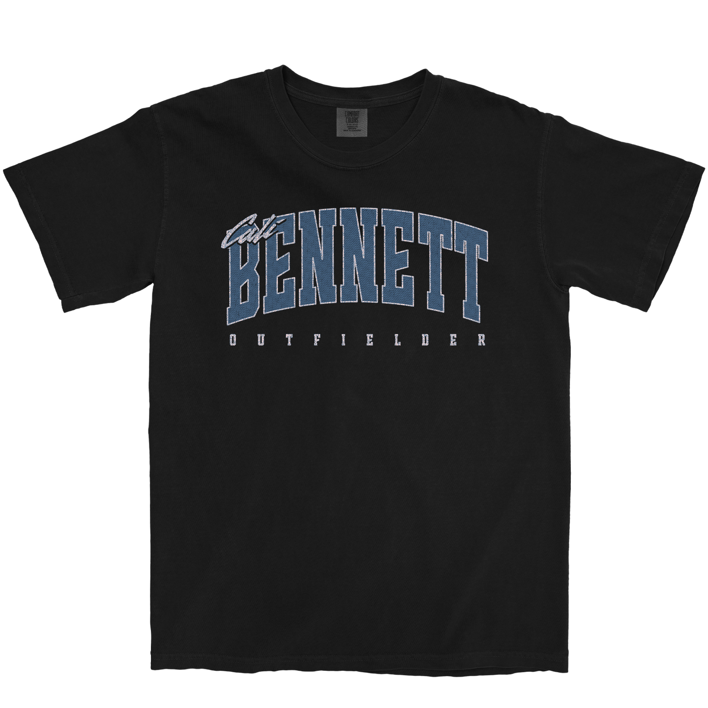 CALI BENNETT RETRO BLACK TEE