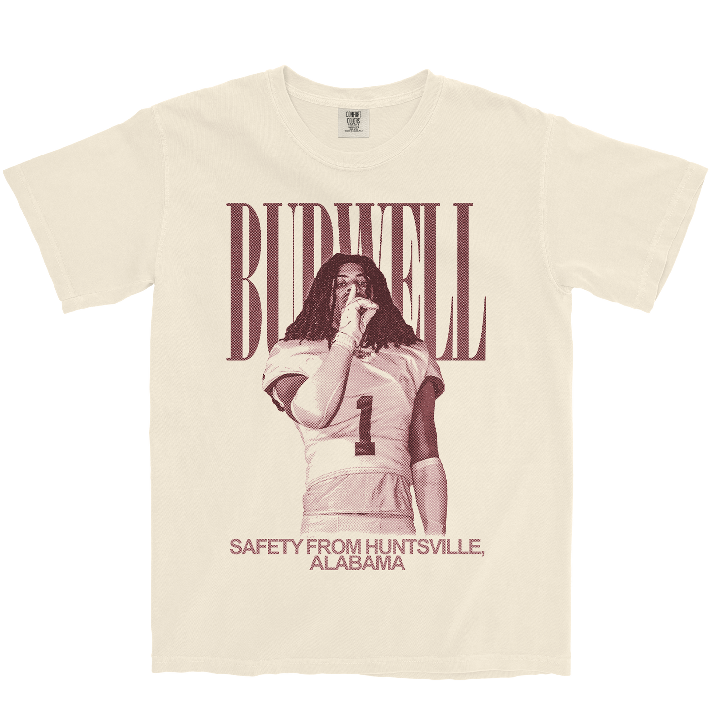 DARIUS BURWELL VINTAGE IVORY TEE