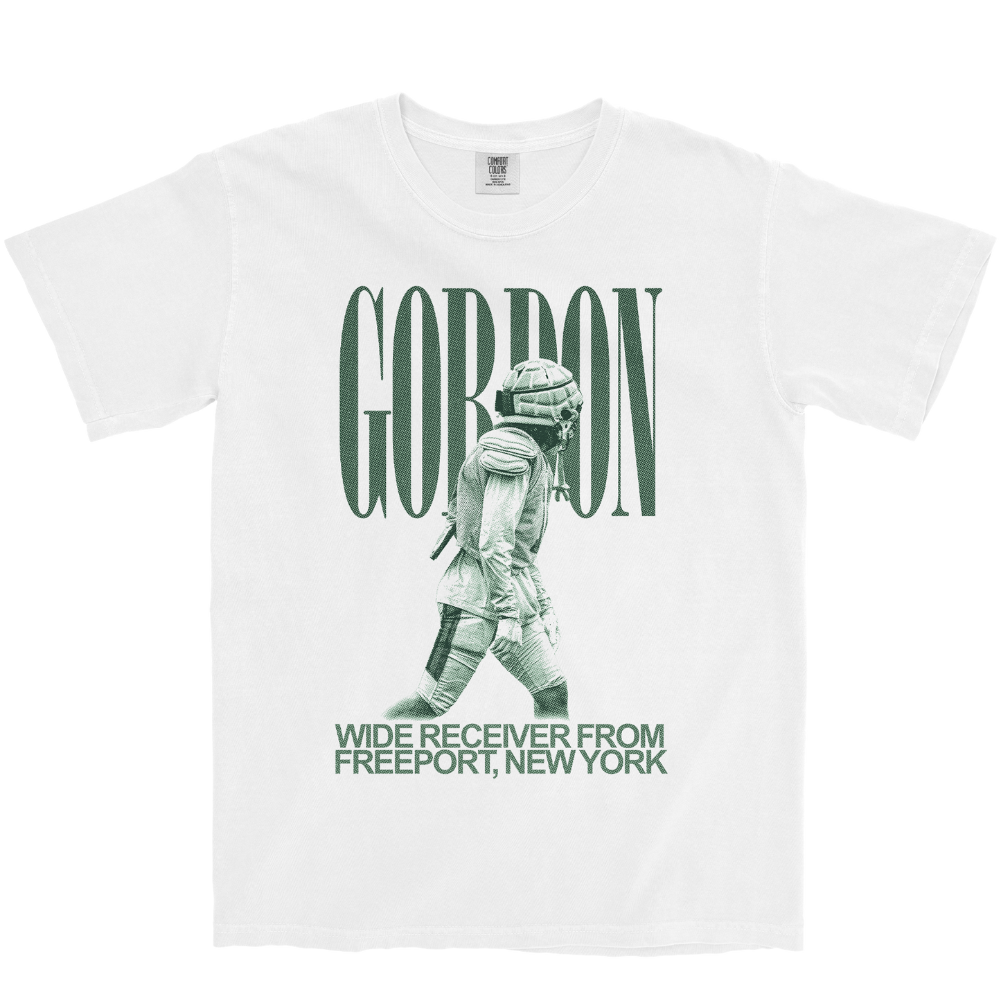 JAYDEN GORDON VINTAGE WHITE TEE