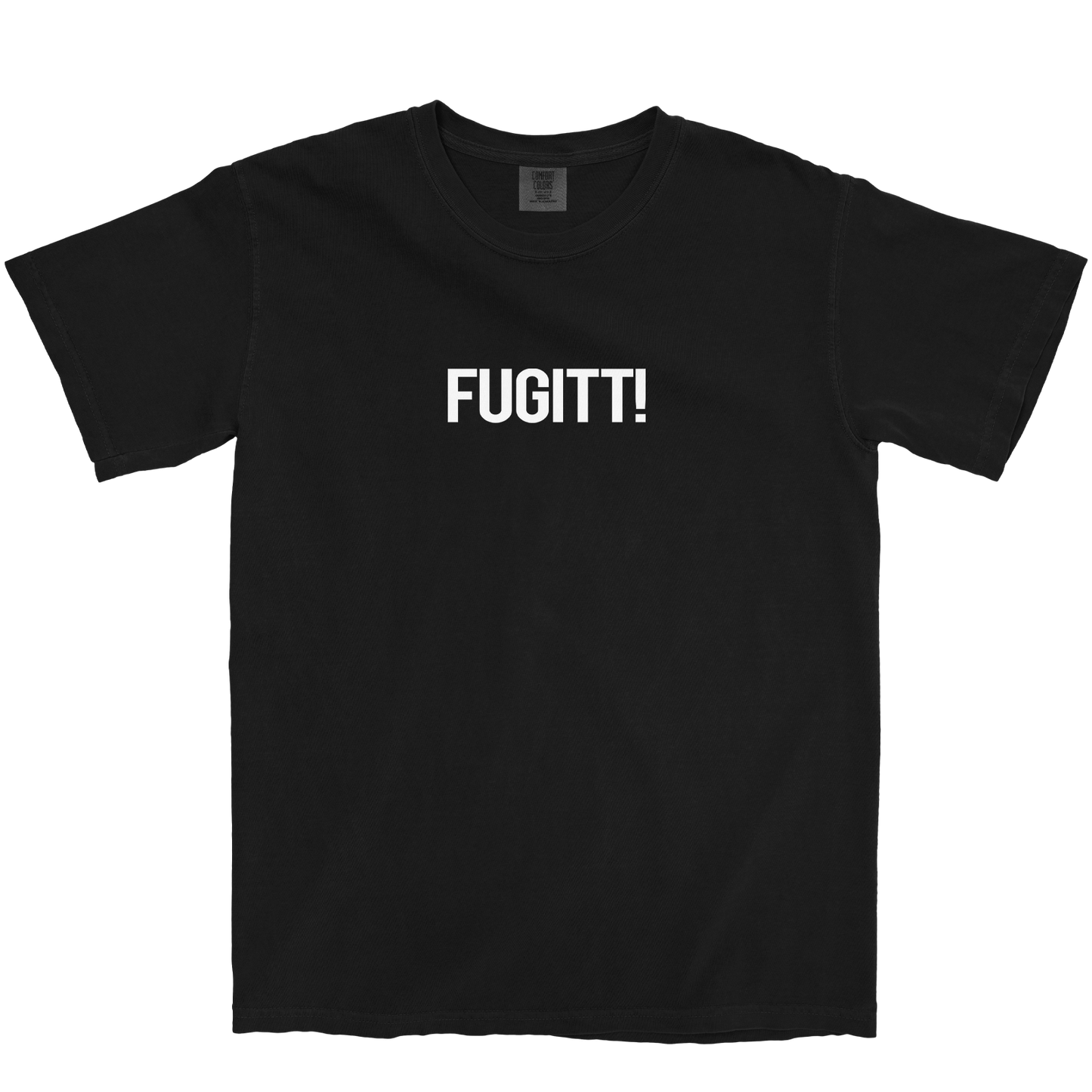 DARRIN 'FUGITT!' BLACK TEE