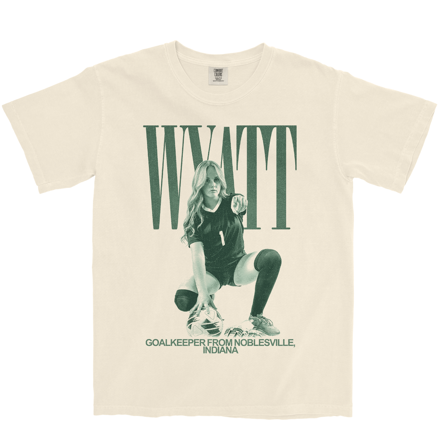 BELLA WYATT VINTAGE IVORY TEE