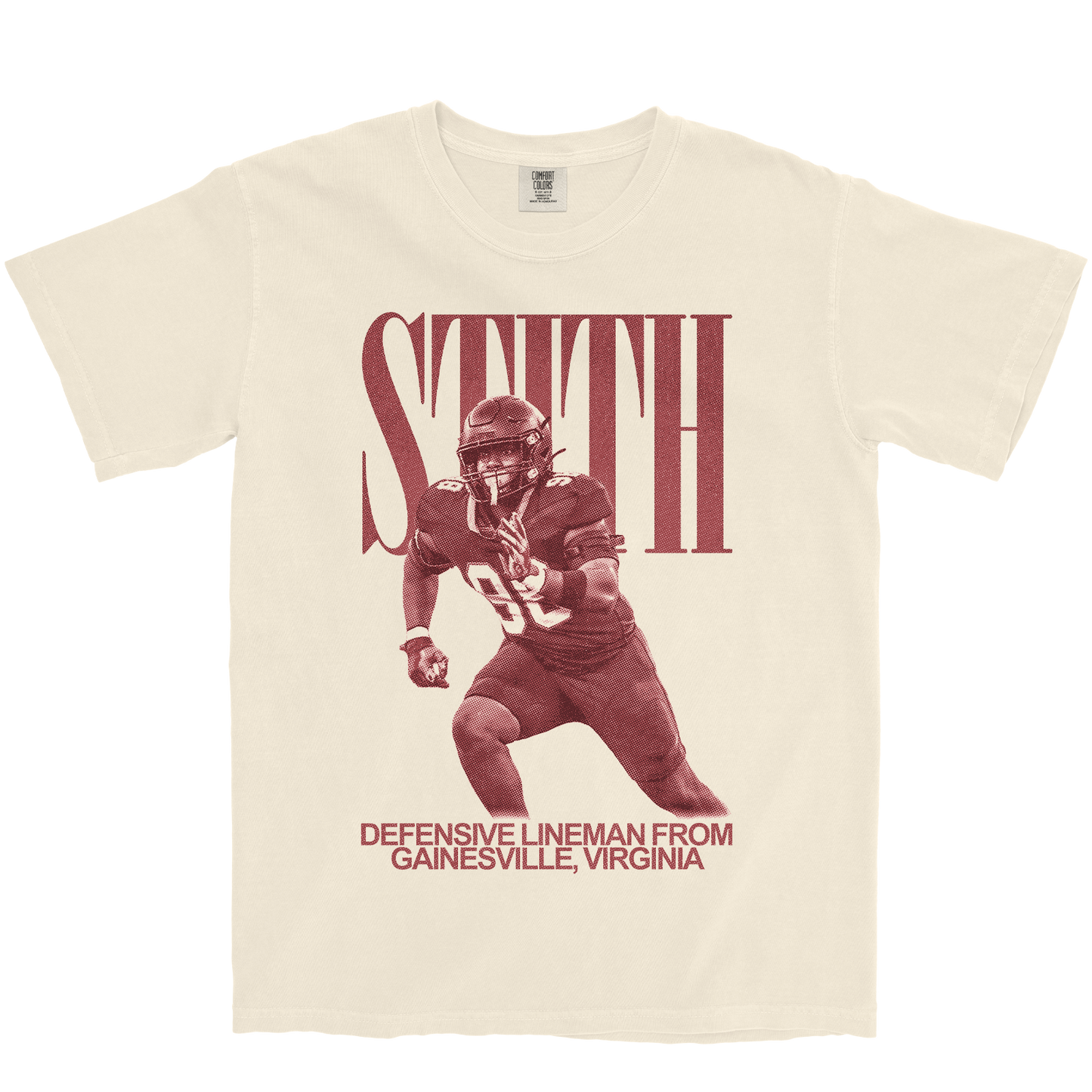 JERAMY STITH VINTAGE IVORY TEE