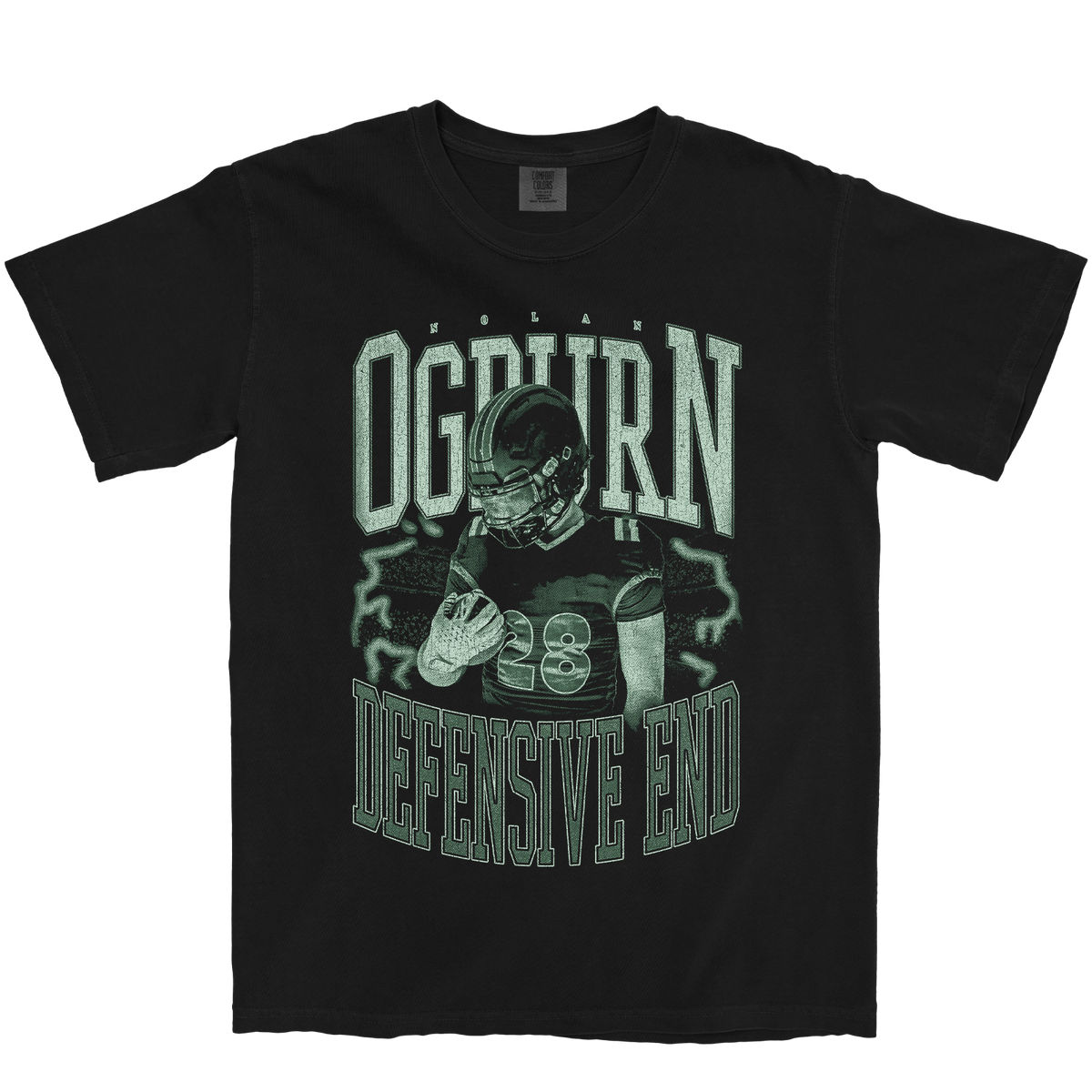 NOLAN OGBURN VINTAGE BLACK TEE