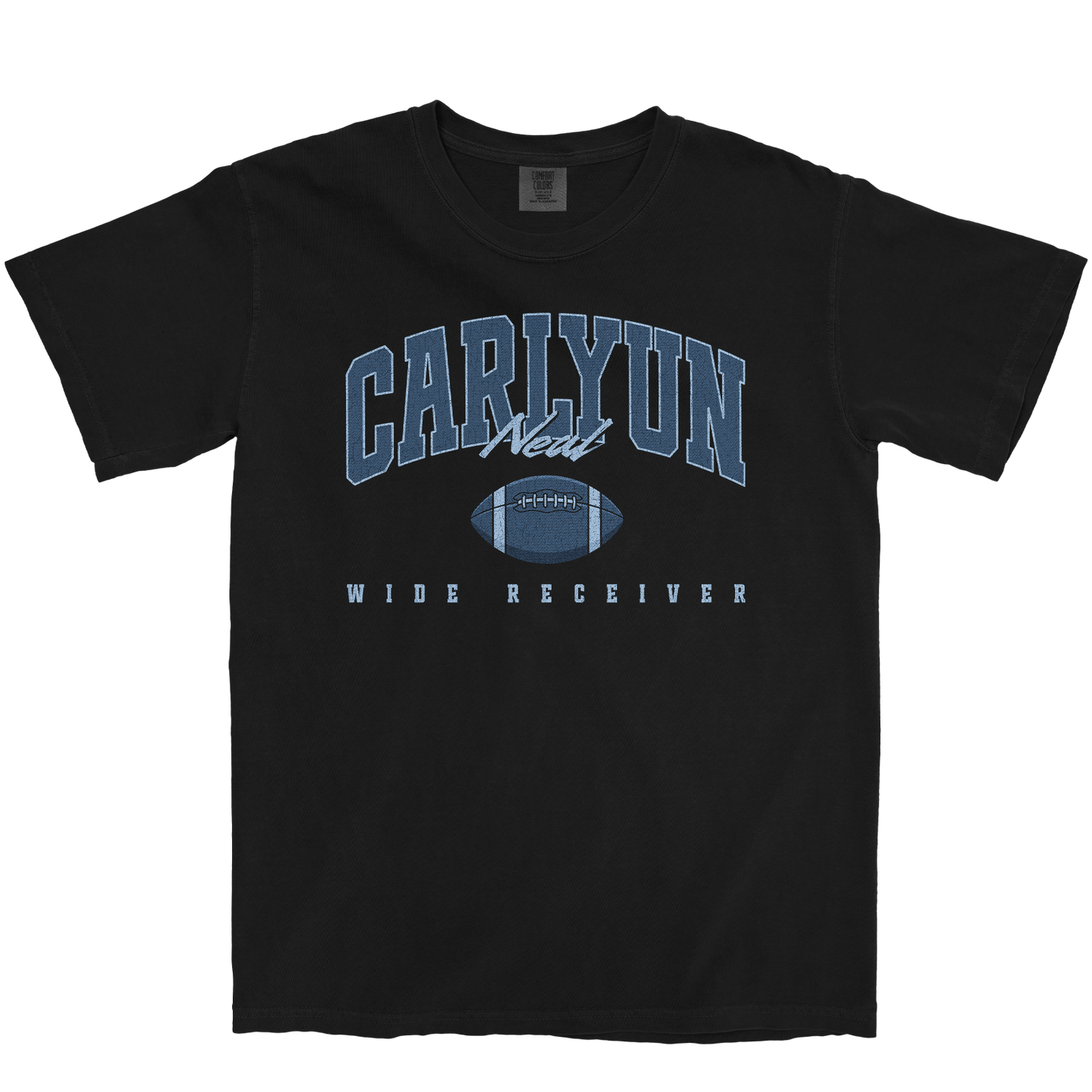 CARLYUN NEAL RETRO BLACK TEE