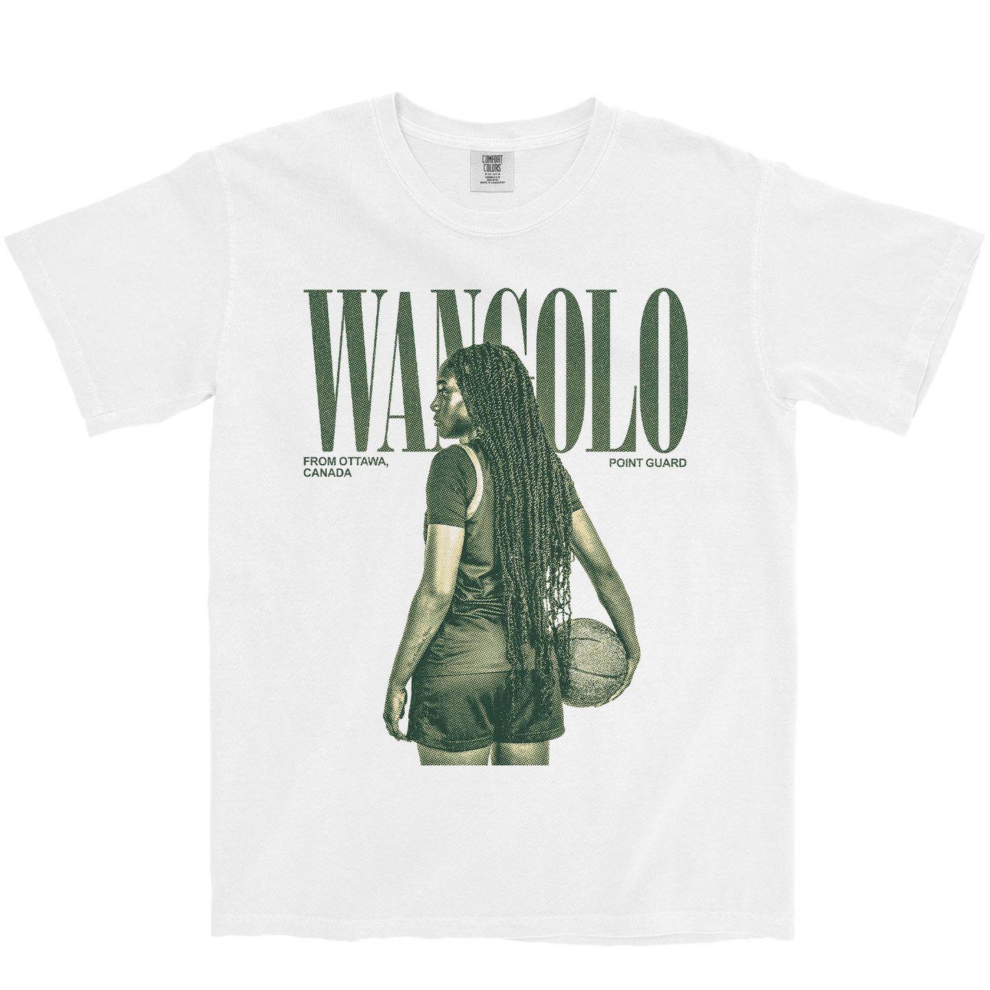 JESSICA WANGOLO VINTAGE WHITE TEE