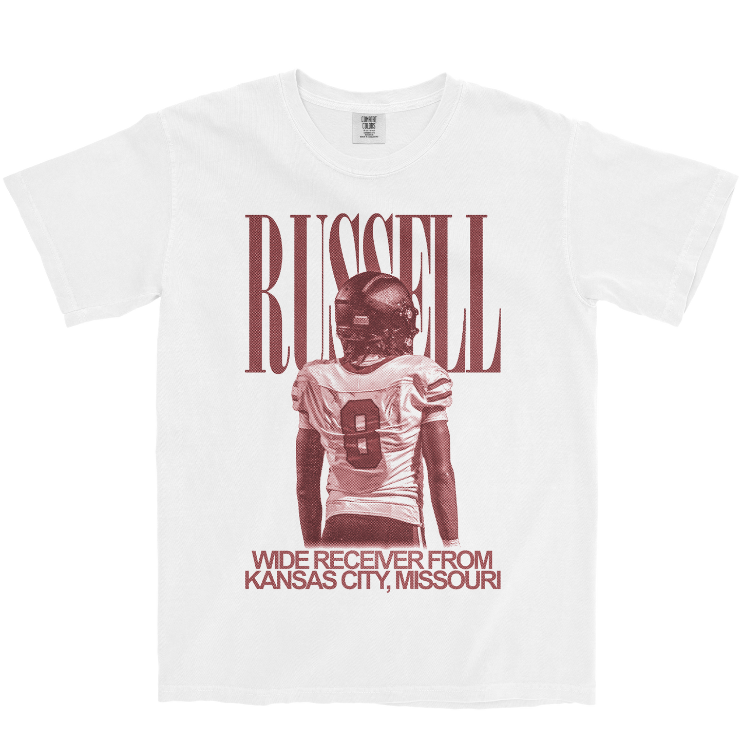 ARMAND RUSSELL VINTAGE WHITE TEE