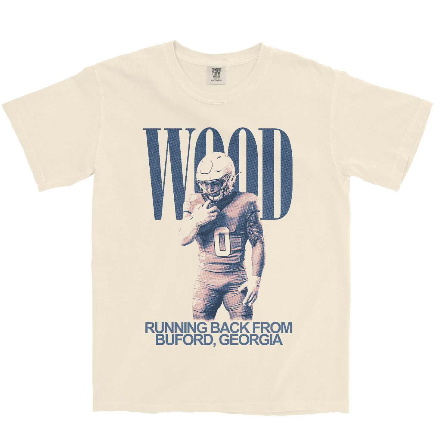 CAM WOOD VINTAGE IVORY TEE