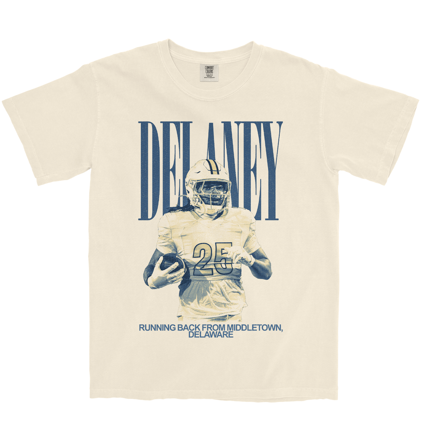 DONOVAN DELANEY JR. VINTAGE IVORY TEE