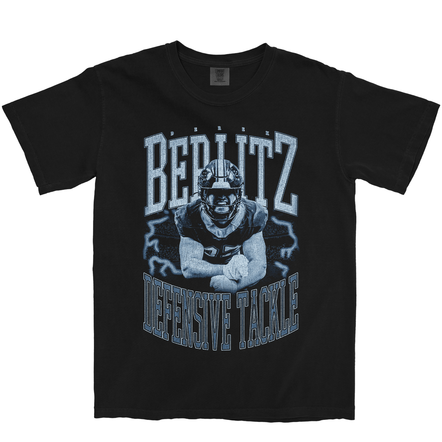 DEREK BERLITZ VINTAGE BLACK TEE