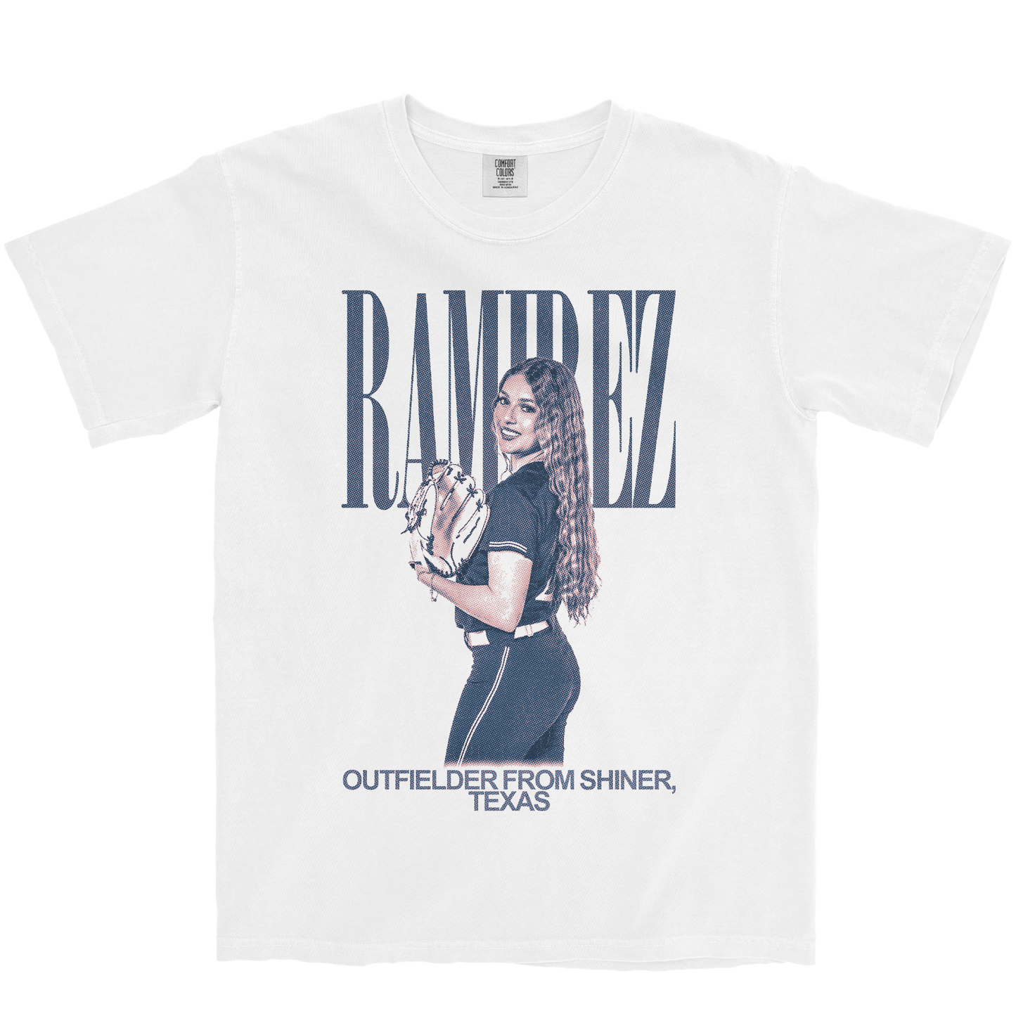 BRINLEY RAMIREZ VINTAGE WHITE TEE