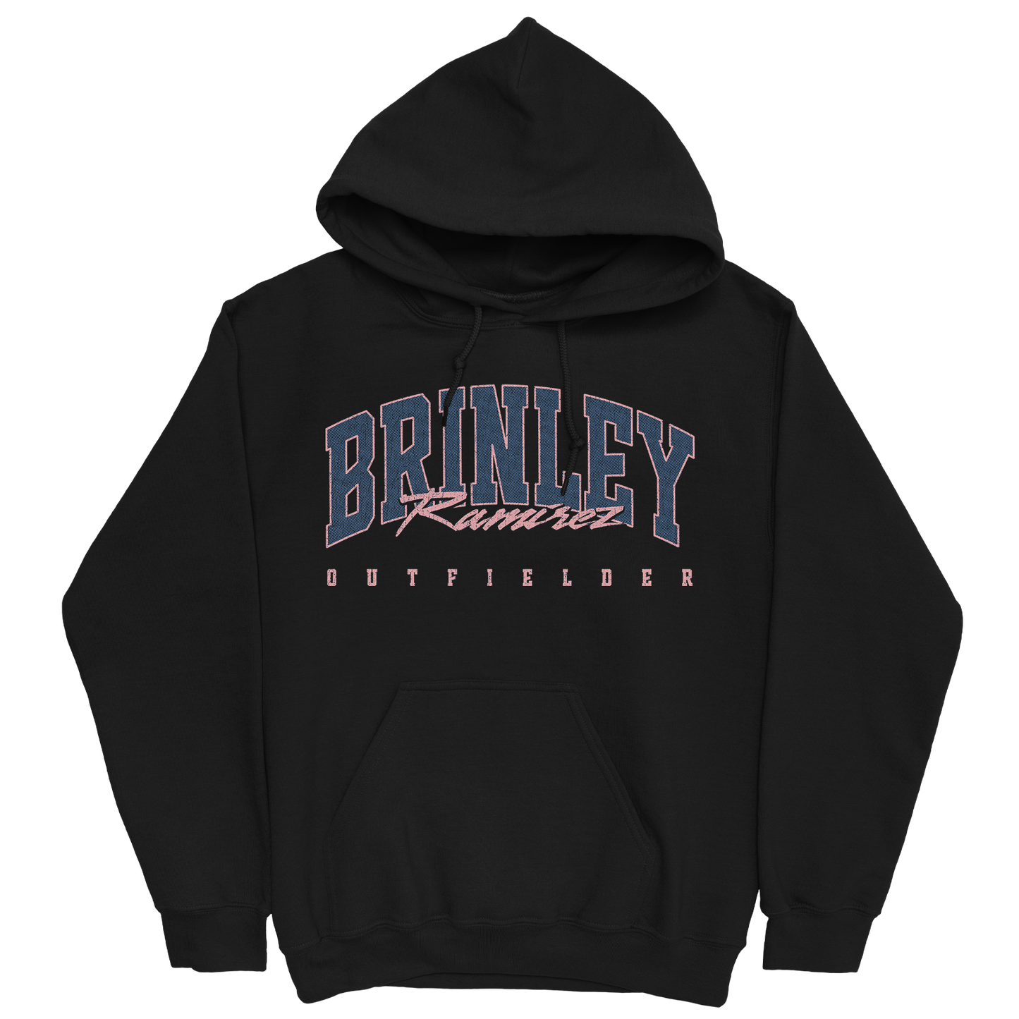 BRINLEY RAMIREZ RETRO BLACK HOODIE