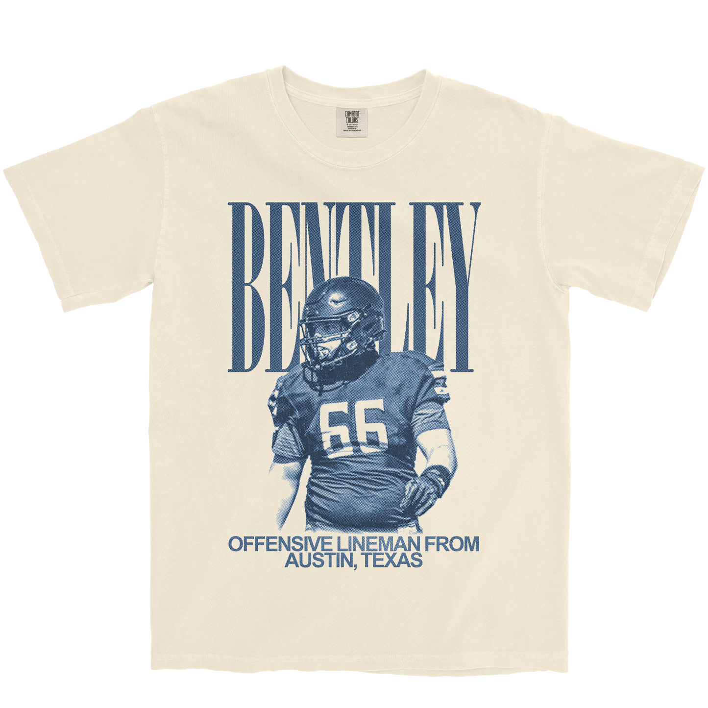 TATUM BENTLEY VINTAGE IVORY TEE