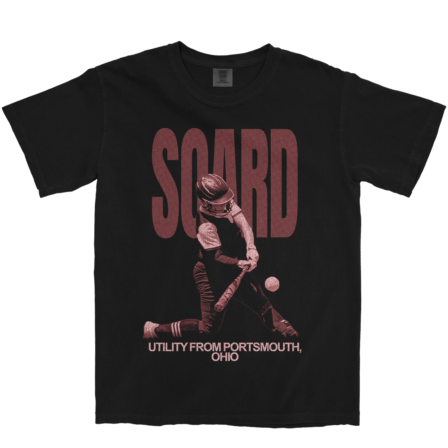 ALAYLA SOARD VINTAGE BLACK TEE