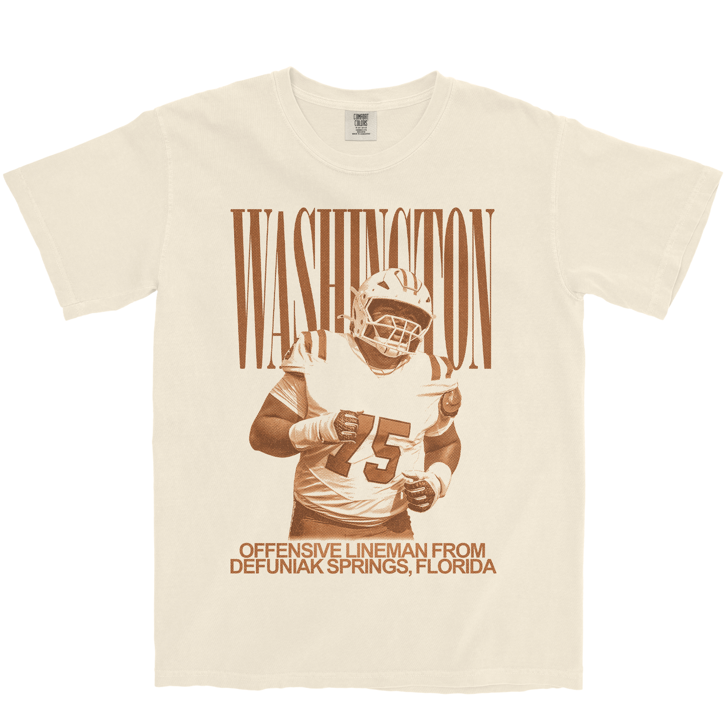 KELAN WASHINGTON VINTAGE IVORY TEE