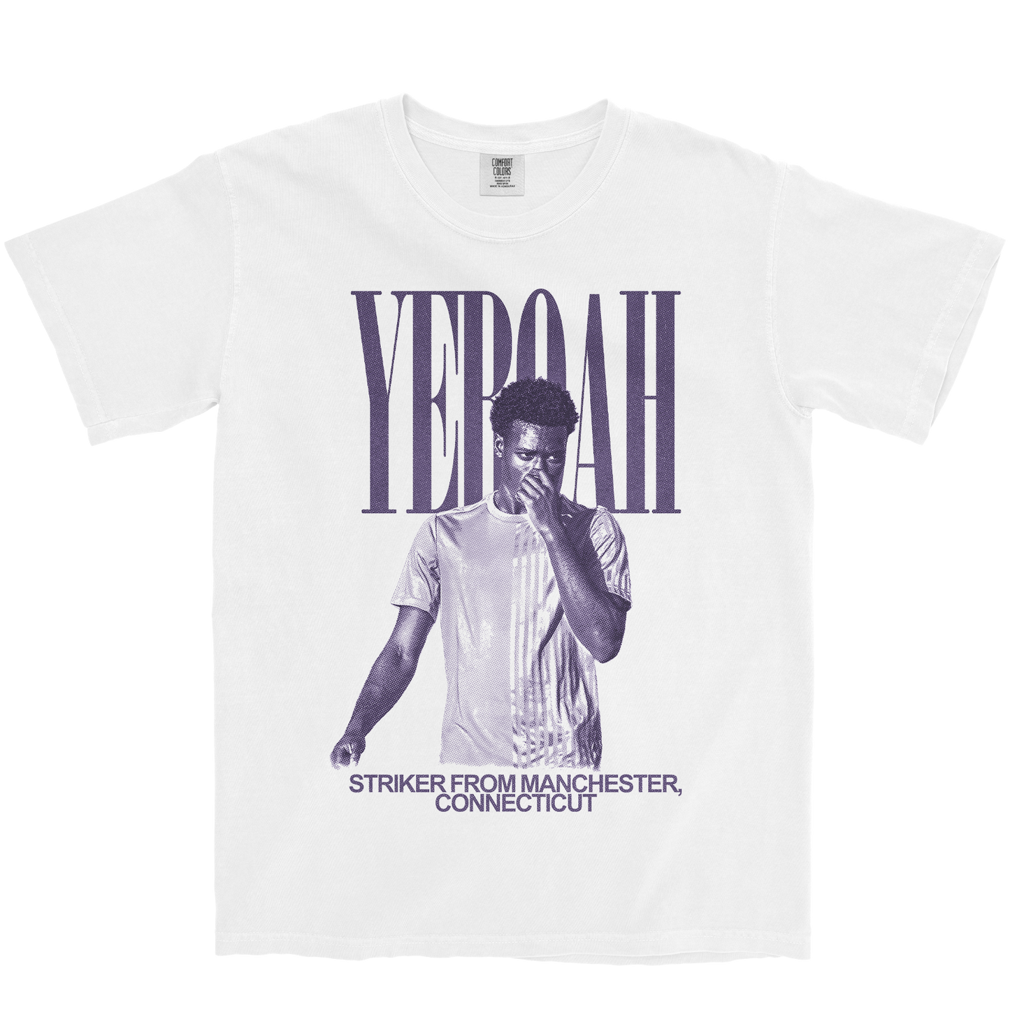 DEREK YEBOAH VINTAGE WHITE TEE