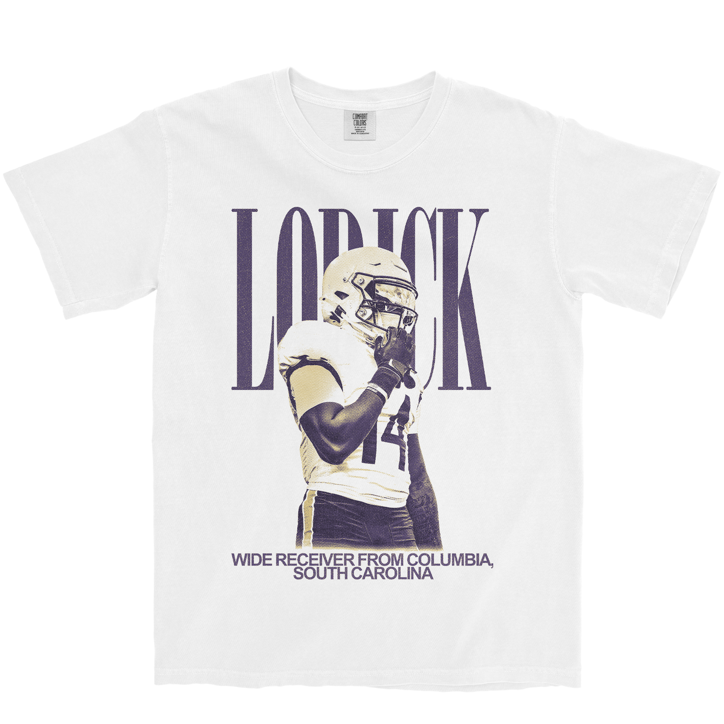 DILLON LORICK VINTAGE WHITE TEE